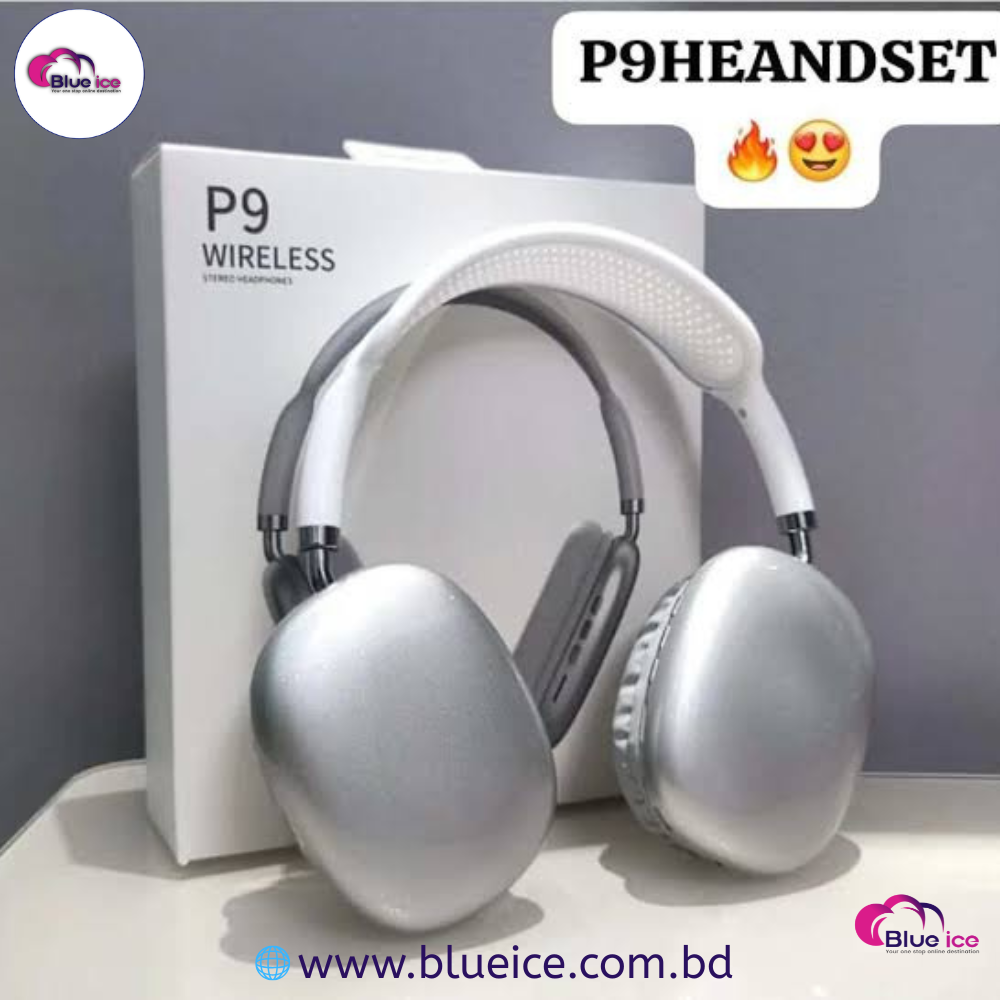 P9 Wireless Bluetooth Headphone | Deep Bass & Foldable Design