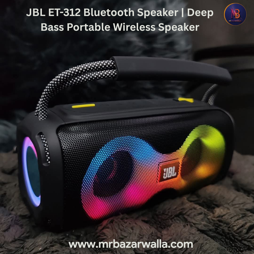 JBL ET-312 Bluetooth Speaker | Deep Bass Portable Wireless Speaker