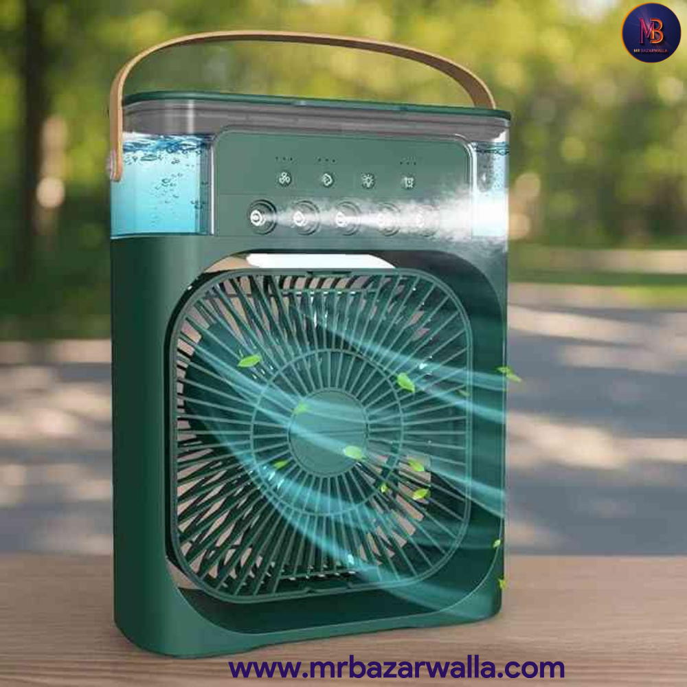 Mini Air Cooler Fan Super Fast – Portable Rechargeable Cooling Fan